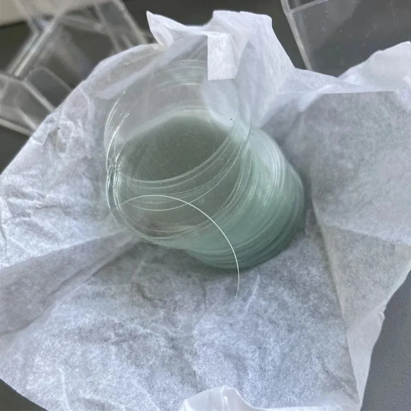 

100 шт., круглые пустые накладки для микроскопа, 3/4/5/19 мм