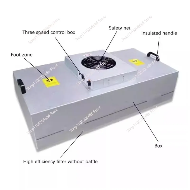 Air purifier laminar flow hood dust-free workshop fan filter high-efficiency filter element thousand-level clean shed