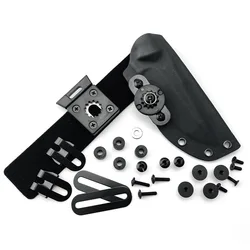 CNC Connecting Kit Accessories Rapid Attachment Modular Linking System UltiLink For Knife KYDEX Sheath Scabbard MOLLE Belt Clip