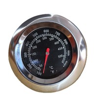 500℃ 1000℉ Stainless Steel BBQ Barbecue Thermometer Replacement for Outdoor Smoker Grill Temperature Measurement Gauge