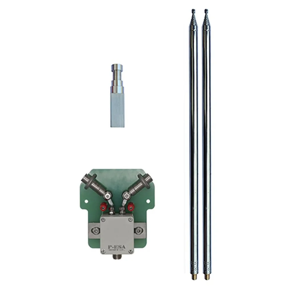 1 комплект дипольной антенны P-ESA, HF коротковолновая антенна, готовая, 14–54 МГц, положительная V-образная, DP200, 200 Вт, портативная дипольная широкополосная антенна
