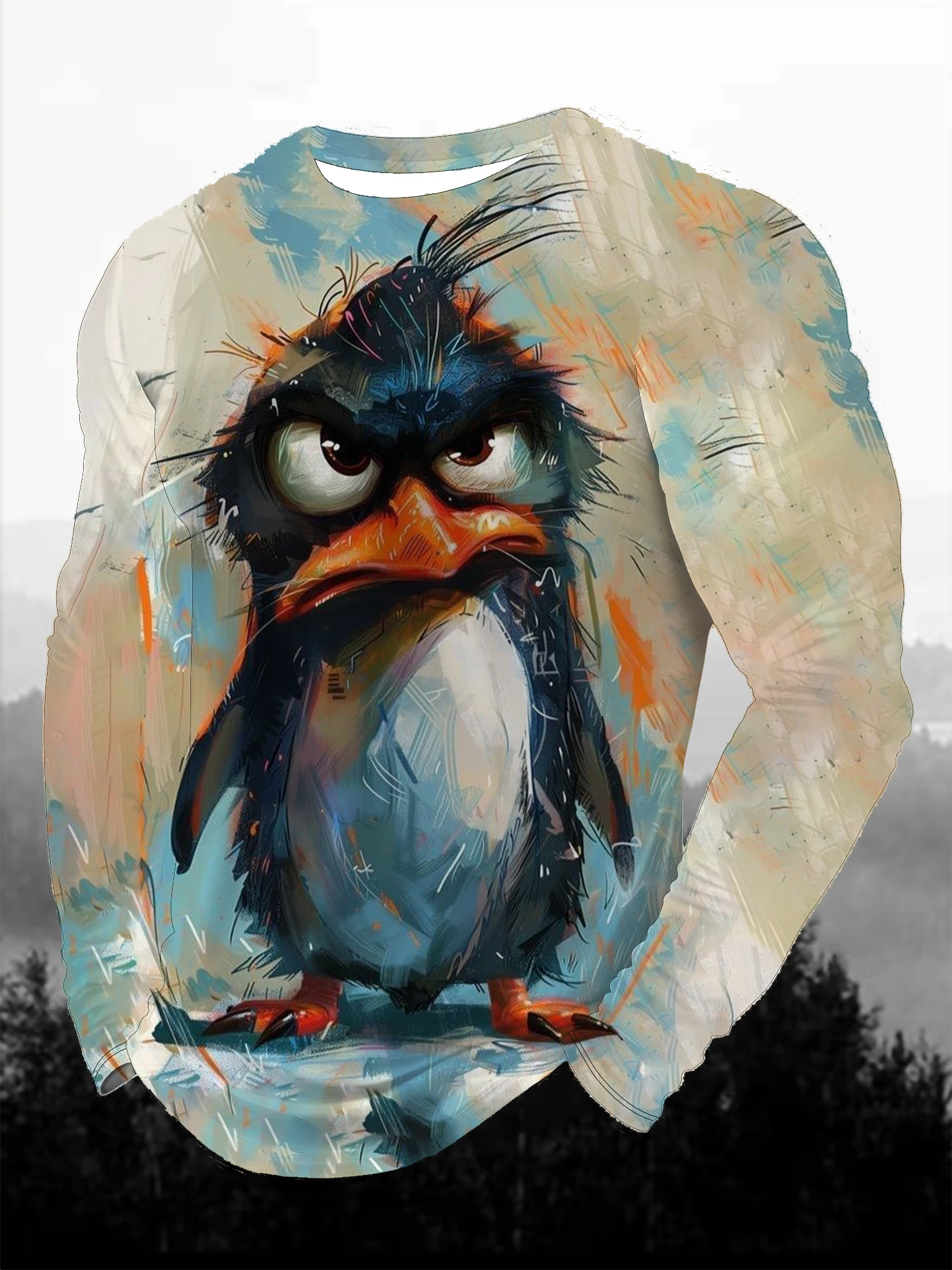 

2025 Men's T-Shirts Fishing Graphic 3D Print Tee Shirt Spring and Autumn Tops Fashion Casual Long sleevedfor Men Clothing S-4XL