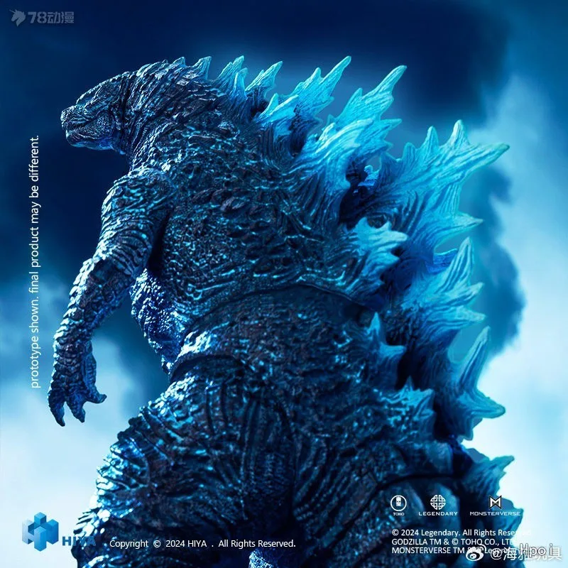 HIYA Originele Godzilla Vs. Kong: The New Empire Energized Godzilla Anime Figuren Speelgoed voor Jongens Kerstcadeau Collectible Model