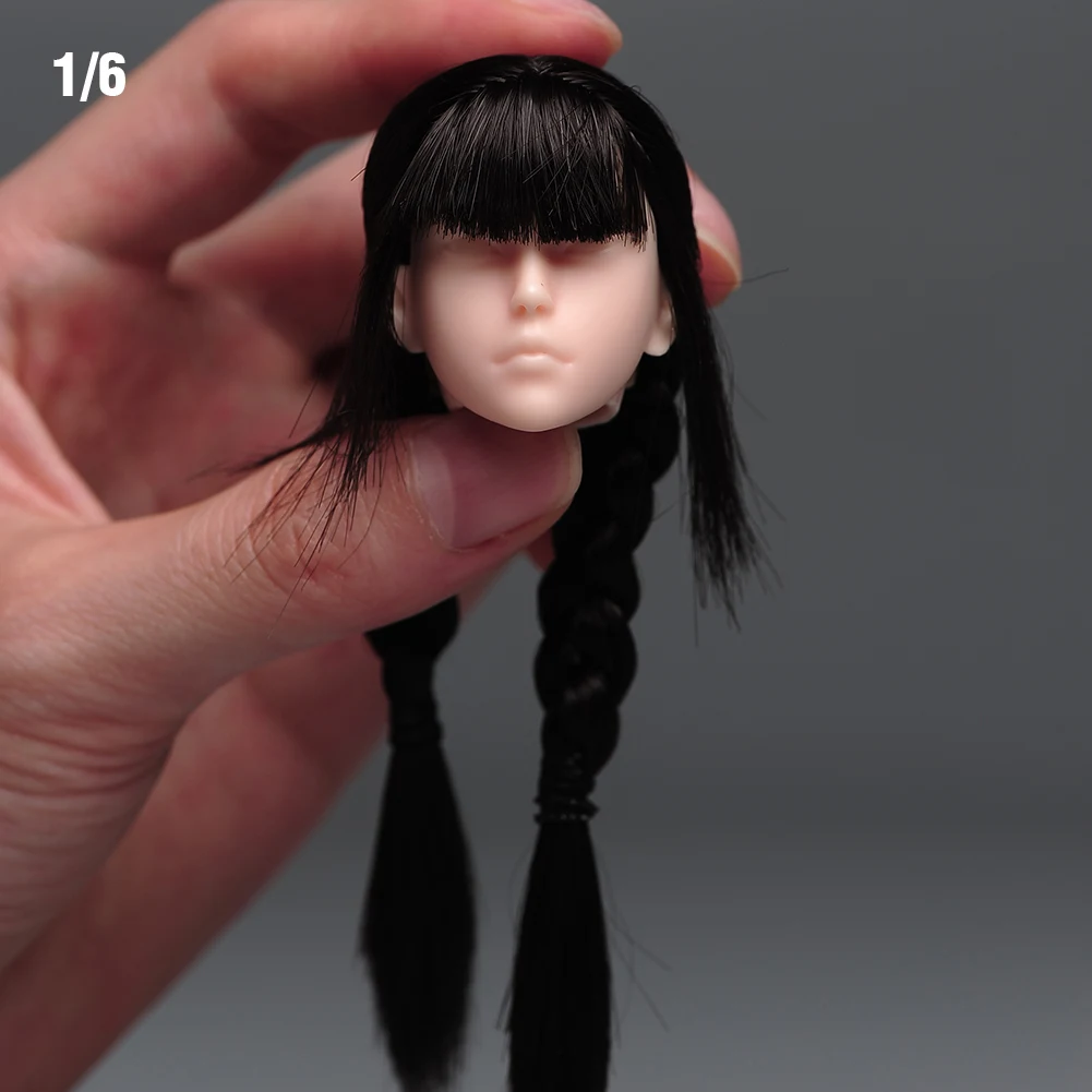 نموذج نحت الرأس ، ذكر وأنثى ، شخصية حركة غير مصبوغة ، جولي ، جندي جولي ، مقياس ، 12"