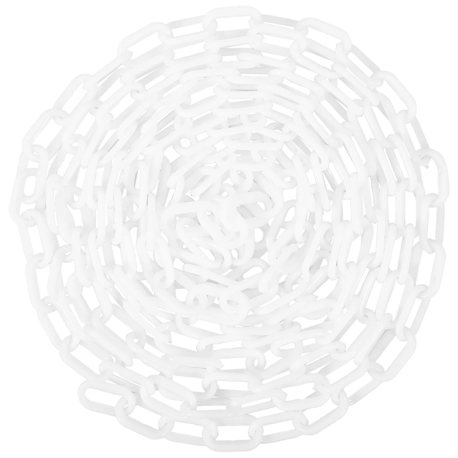 Plastic Adjustable Traffic Safety Chain 5 Meter Protective Caution Barrier Crowd Control Chain Links Plastic Chains