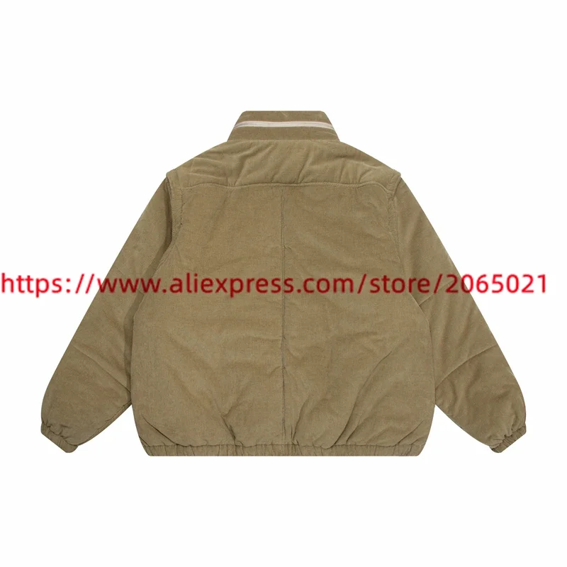 CAVEMPT Vintage Corduroy Two-piece Detachable Cotton Suit Jacket For Men Women CAV EMPT Coat