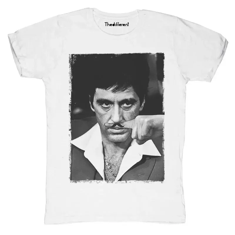 Camiseta Neuf Blaze para Hombre, Divertida, con Bigote de Al Pacino, Ideal como Regalo