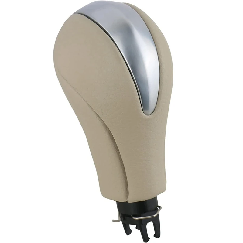 Car Gear Shift Knob Head 34910-JK03A 34910-1LA6C For Infiniti G25 G37 FX37 EX37 QX70 Q60 QX50 QX70 2008-2015 ABS Parts Beige image 6