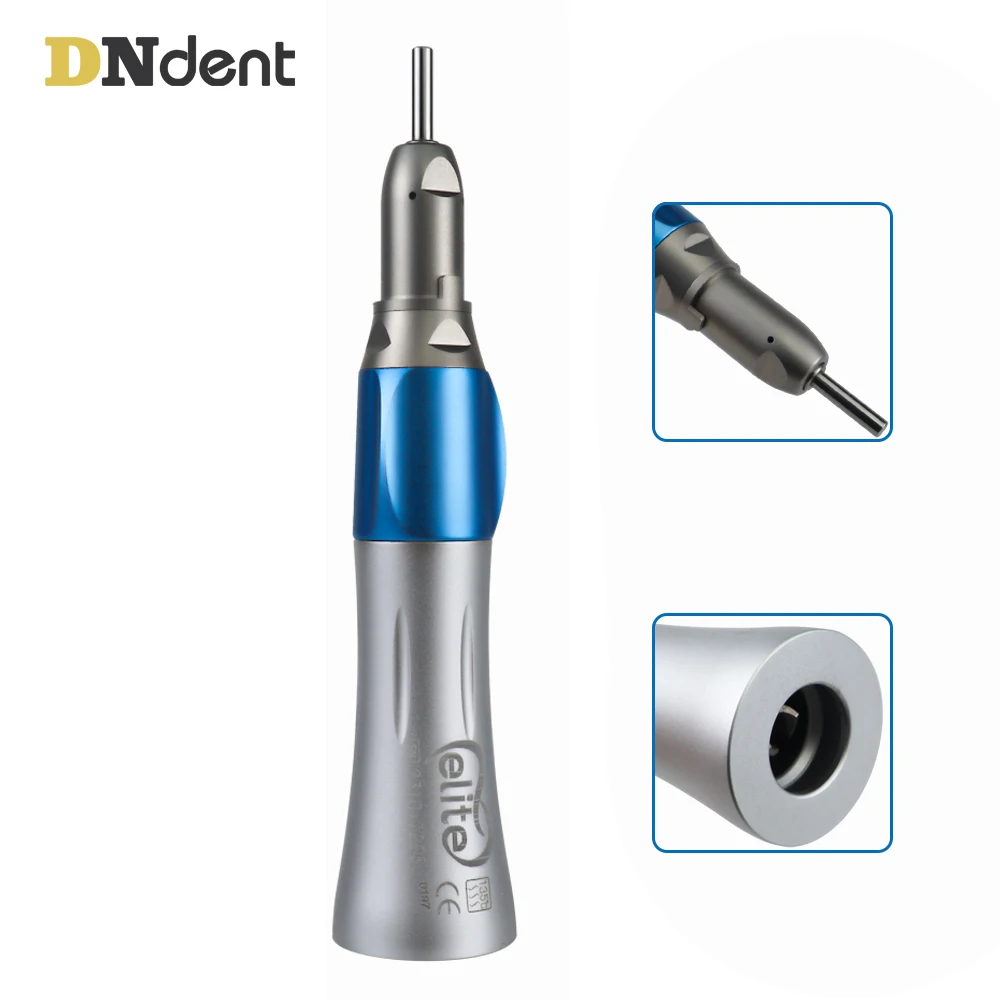 Dental Straight Nosecone Low Speed Handpiece 1:1 Orthodontics Implant Surgical Handpiece E-type Dentistry Instrucment