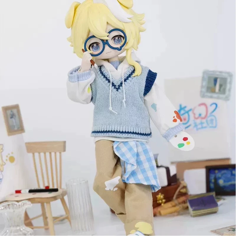 New Arrival Miraidolls Fantasy Club 8-Point Bjd Blind Box Mobile Doll Surprise Collectible Gift Birthday Gift   Room Decoration