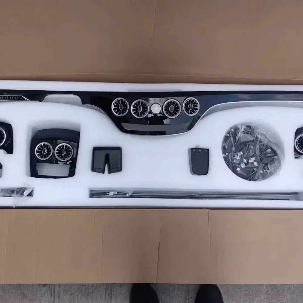 أضواء محيطة بمنفذ تكييف الهواء التوربيني الأمامي والخلفي W221 مناسبة لسيارات مرسيدس بنز S-Class