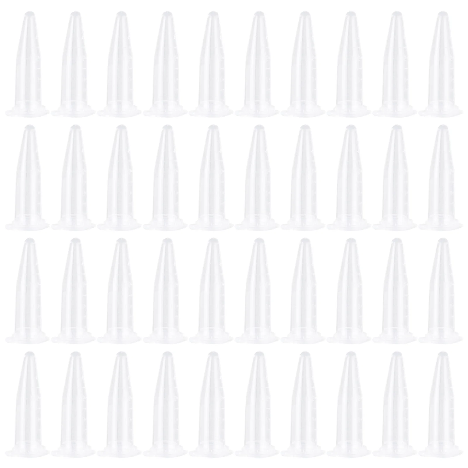

1000Pcs Plastic Tubes 1.5ml Microcentrifuge Vials Clear Sample Test Tubes Plastic Test Tube