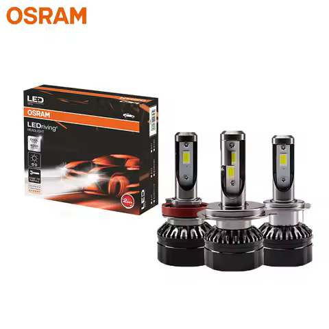 OSRAM LED H1 H4 H7 H8 H11 H16 HB3 HB4 Fog Car Headlight XLZ LEDriving 6000K 50W 3600LM Bright Auto LED Original Lamp 2PCS