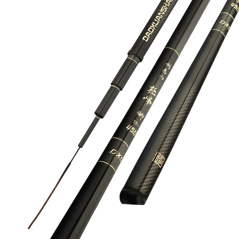 37/28/19 Tone High Carbon Ultra Thin Light Super Hard Crucian Stream Rod Portable Hand Pole Small Carp Freshwater Fishing Rod
