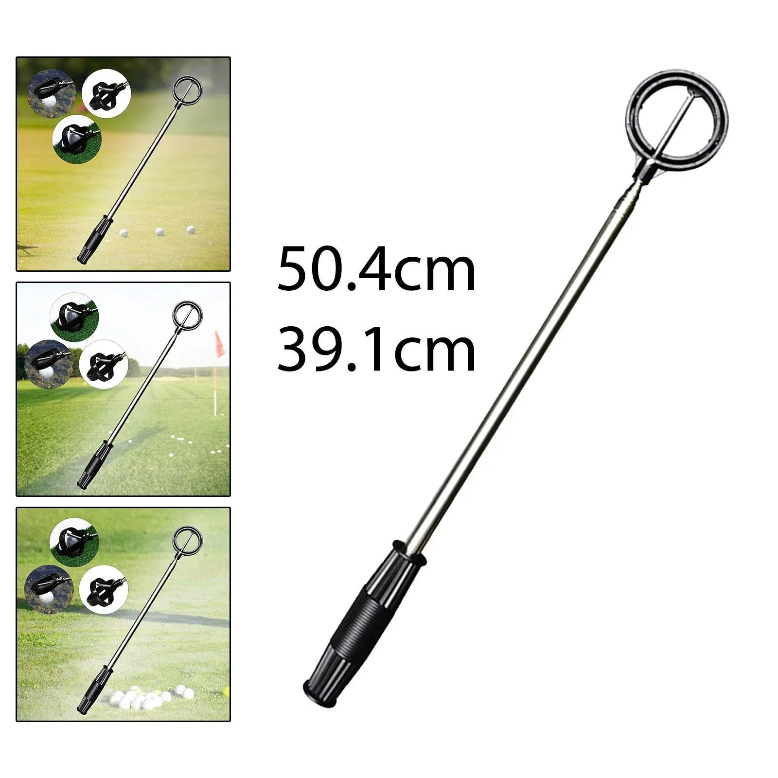 Golf Ball Retriever for Water Portable Easy Pick up Ball Golf Ball Catcher Telescopic Ball Retriever Tool Golf Gift for Men