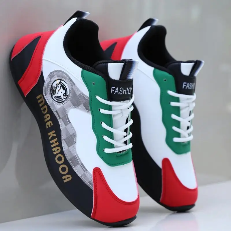 

Men's Sport Running Shoes Fashionable Casual Dad Style Spring Autumn High End Soft Bottom Increased Sole Mesh Inner Material