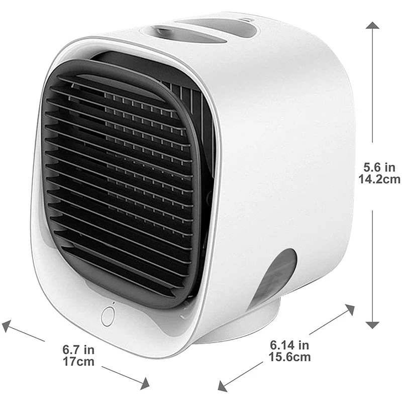 Новая модель охладителя воздуха с 7 цветами, подсветка, охлаждающий вентилятор для дома, кондиционирование воздуха