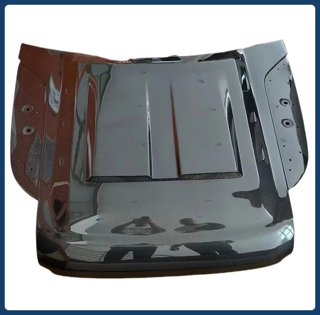 

Hood Bonnet Cover for Defender 2021+ Carbon Fiber Hood 90/100
