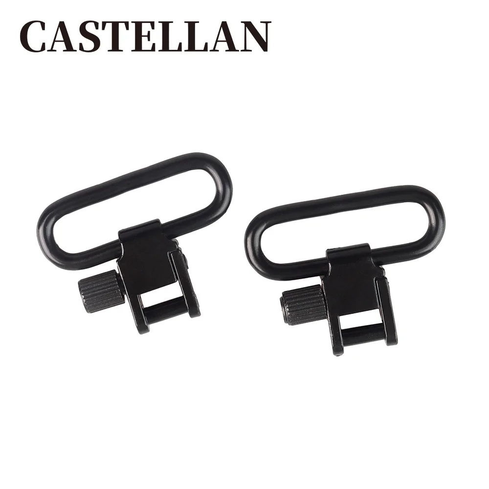 1.25 Inch High Strength Zinc Alloy Sling Swivel Quick Detach Metal Buckle Replacement Sling Connector for Model Toy Stock