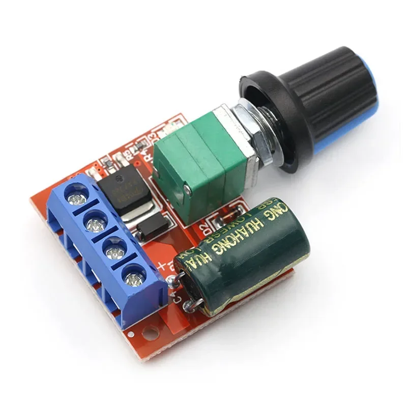 PWM DC-Motor Speed Modification the 5V-35V Speed Switches 5A Switching Function LED Light Modulator