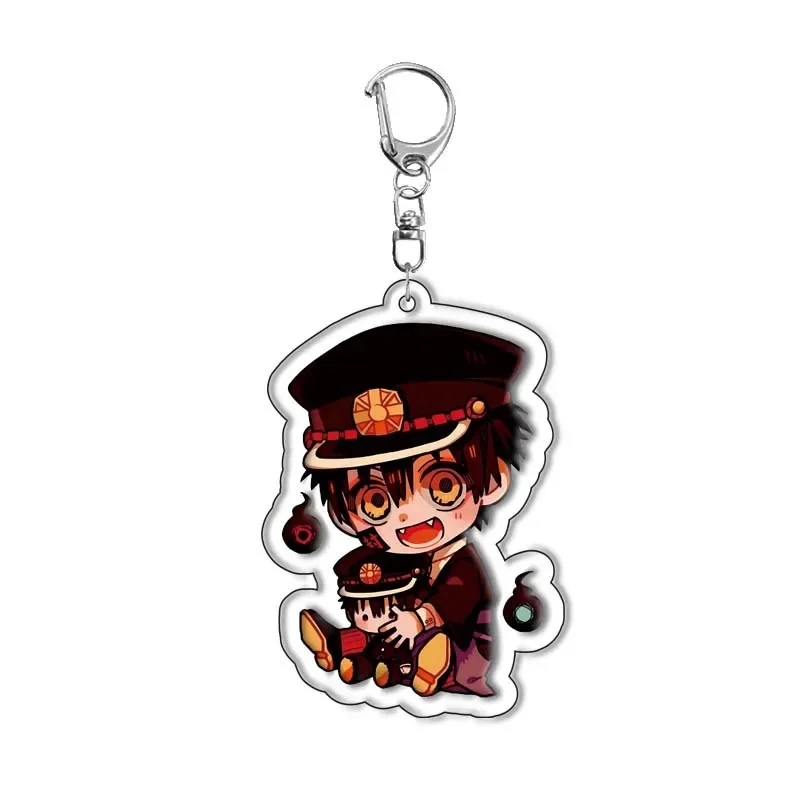 Hanako kun Anime Acrylic Keychain Yugi Amane Minamoto Kou Yashiro Nene Aoi Akane Cosplay Figure Pendant Bag Collection Keyring