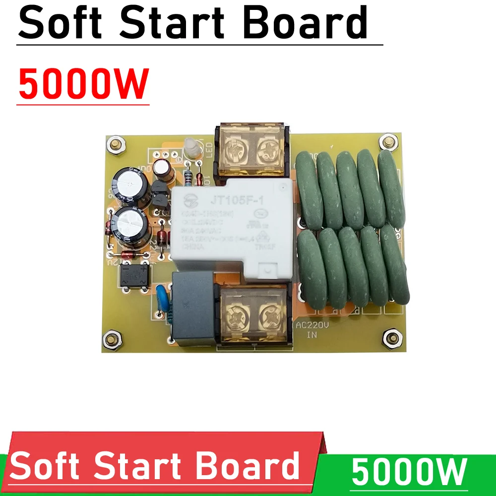 Soft Start Board Amplificador de Potência Transformador de Isolamento de Alta Potência Soft Starter Reduzir Start-up Impacto ac 220v 5kw