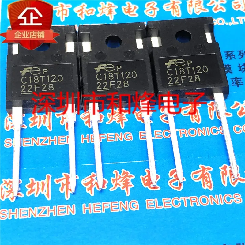 

free shipping C18T120 18A1200V TO-247 10PCS