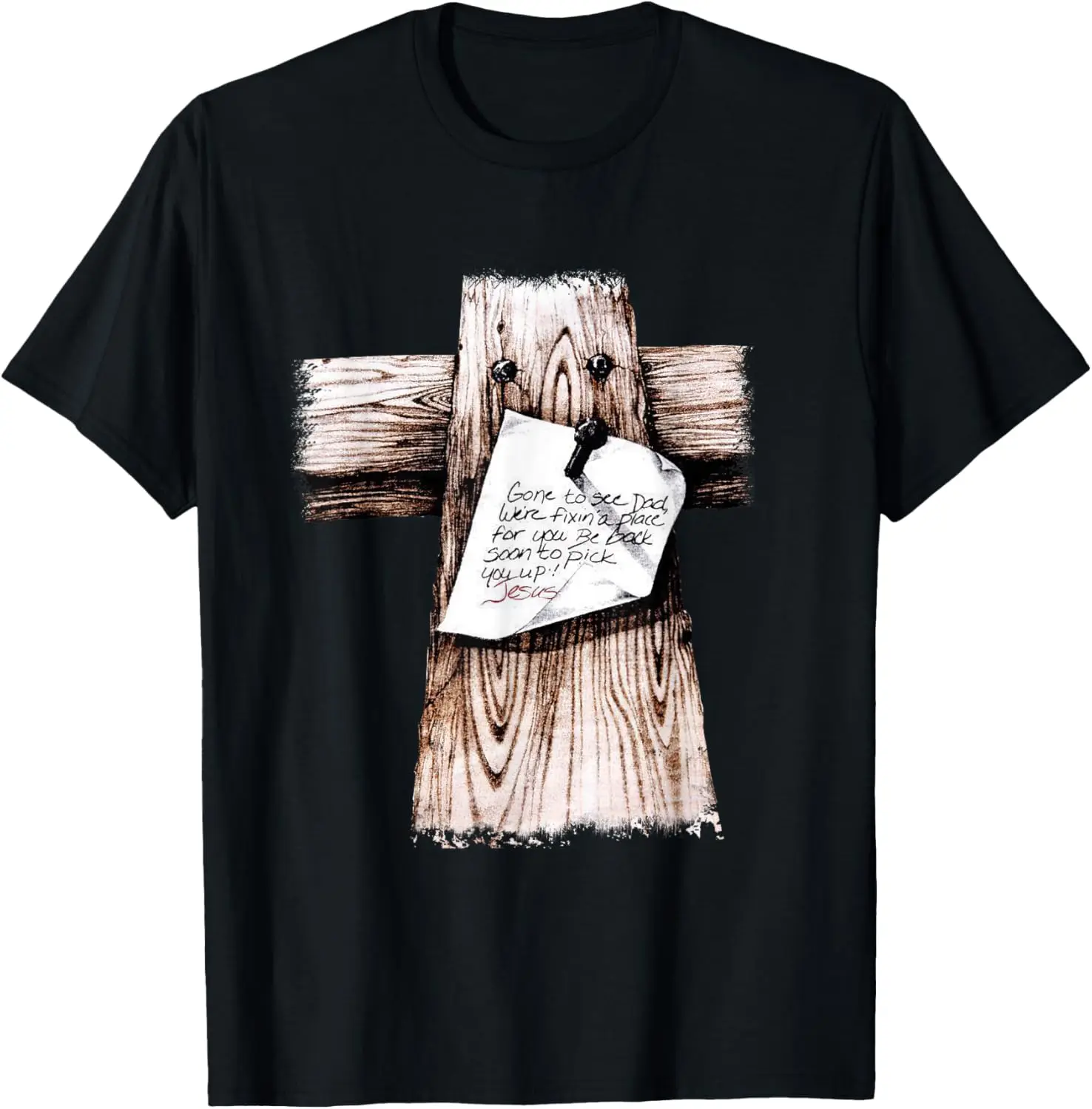 

Унесен, чтобы увидеть папу, мы исправить место для вас. Футболка «Будь вернуться»