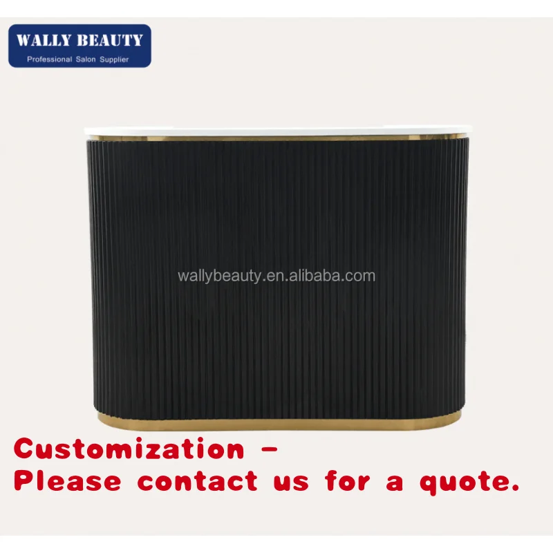 Customize.Beauty Salon Commercial Office Furniture Reception Desk Hotel Front Desk Reception Counter