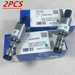 2PCS Engine Variable Timing Solenoid Oil Control Valve For Chevrolet Cruze 1.6L 1.8LVauxhall Opel Astra Insignia Zafira 55567050