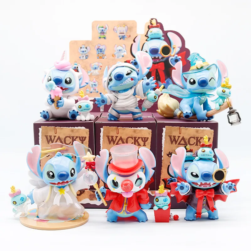 

Stitch Weird Diary 2.0 Blind Box Figurine Stitch Trendy Toy Doll Desktop Ornament Birthday
