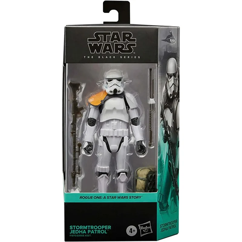 In Stock Genuine Original Hasbro Star Wars Black Serie Stormtrooper Jedha Patrol Action Anime Figure Collectible Ornament Dolls