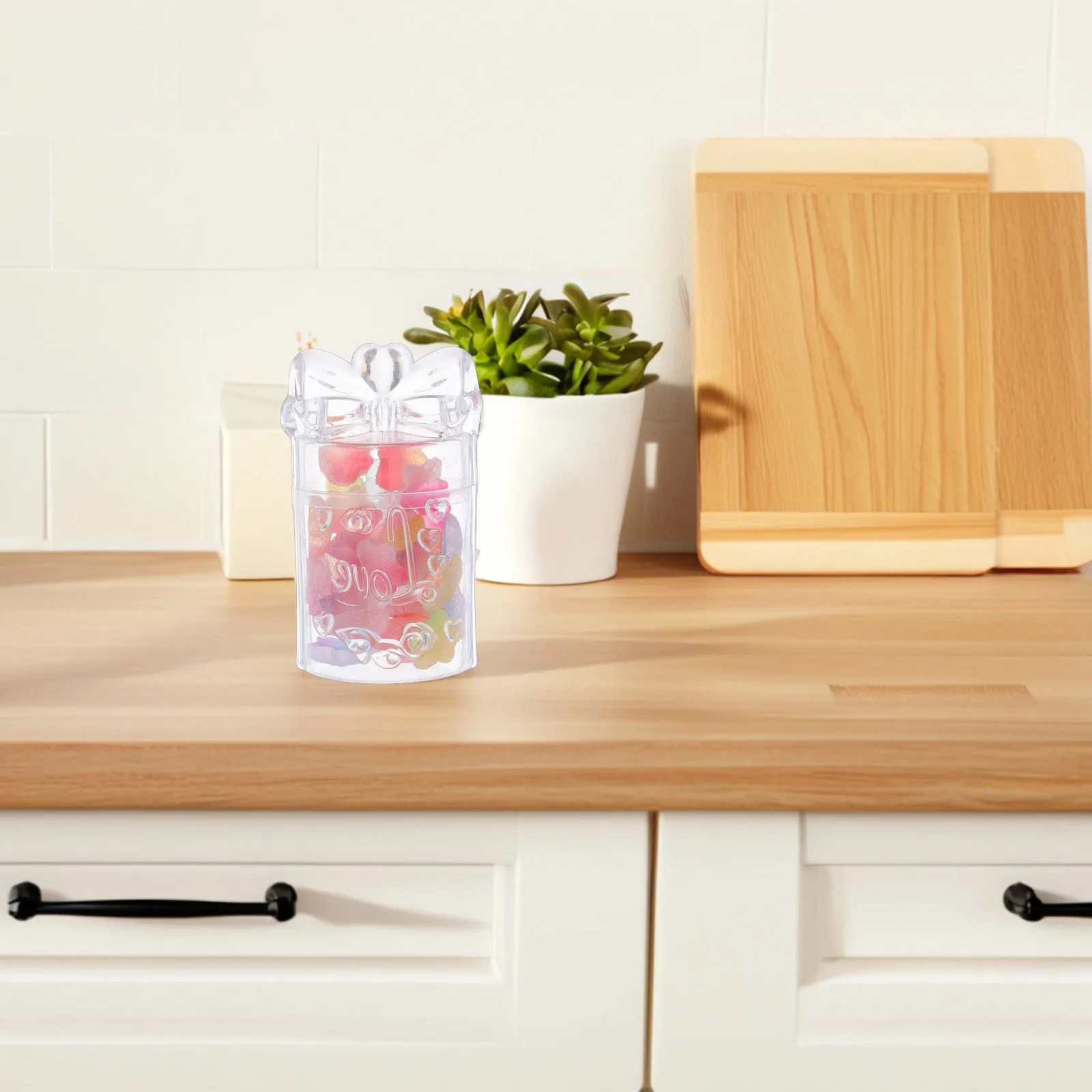 

10pcs European Boxes Clear Containers Gift Lids for Wedding Party Baby Favor Boxes Storage Plastic Solutions