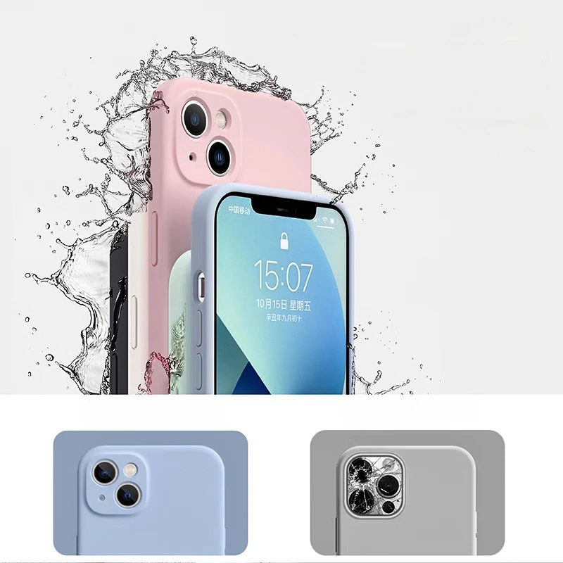Para Xiaomi 15 funda de silicona Ultra líquida Color sólido mate suave cubierta de teléfono para Xiaomi 15 Pro 14 Ultra 13 Pro fundas