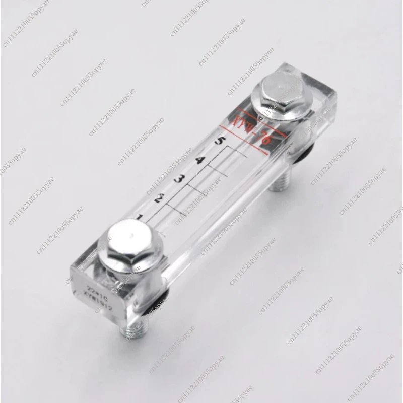 Acrylic Hydraulic Oil Tank Level Gauge Water Level Gauge XYW150 Liquid Level Measuring Ruler Industrial Oil Water Gauge