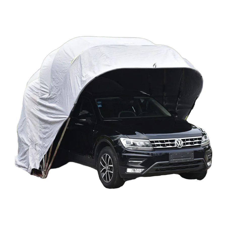 

5.5*2.5*2.3m Custom Stainless Steel Retractable Outdoor Car Shelter Tent Portable Car Folding Garage Car Garage