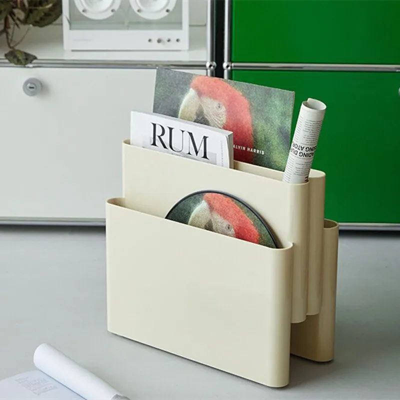 

Nordic Magazine Rack, Desktop Decoration Shelving for Book , Magazine Holder for Living Room