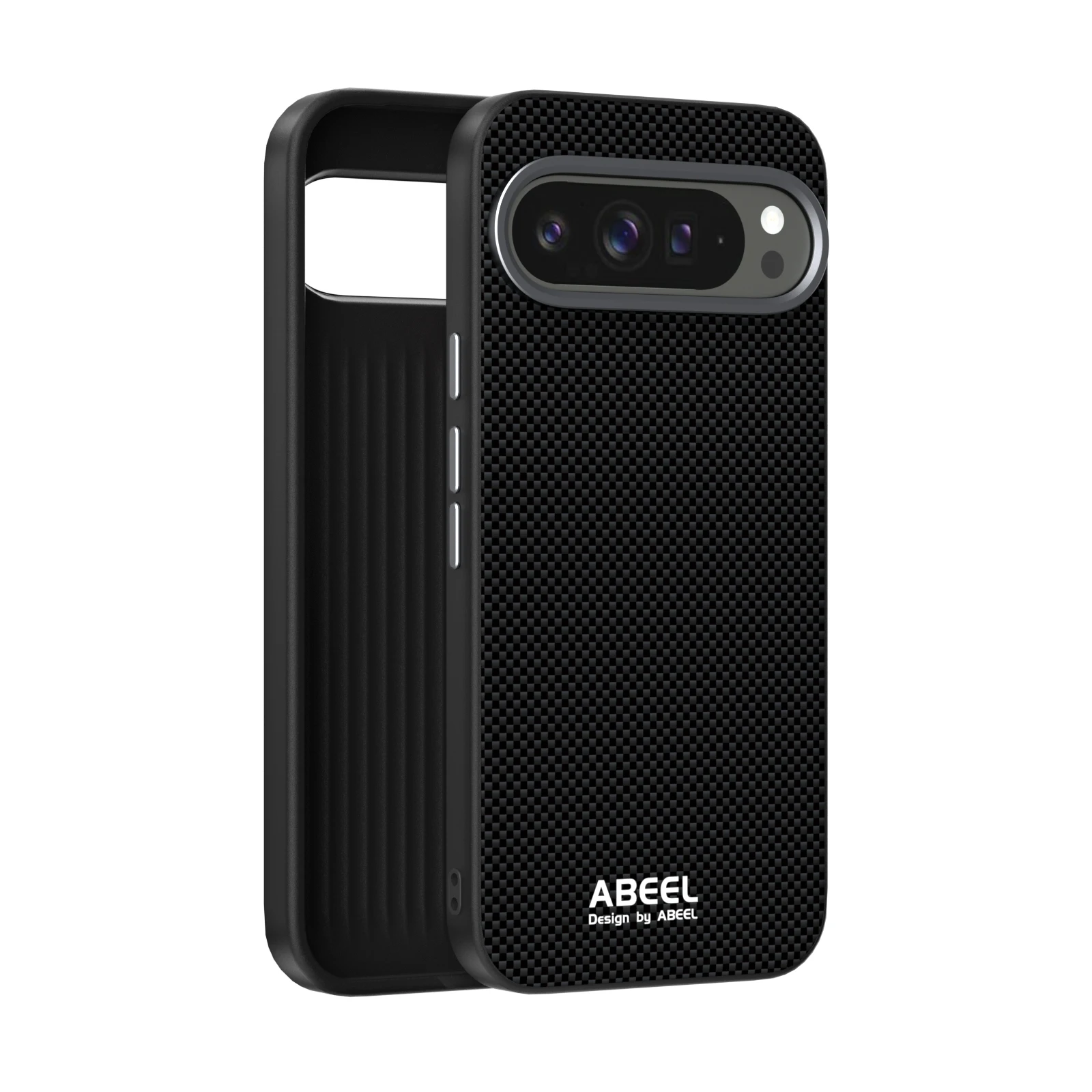 

For Google Pixel 9 Pro XL 9A Case Magsafe Magnetic Wireless Charging Ball Texture Camera Circle Mobile Phone Case