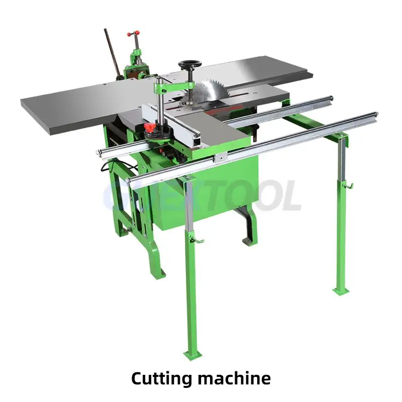 Multi-function Woodworking Table Planing Small Table Saw Table Drill Body Cutting Machine Slotted Drilling Electric Planer