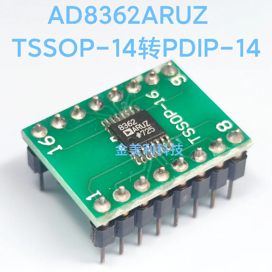 AD8362ARUZ  AD8362ARU  AD8510BR  ADA4898-1YRDZ  AD830AR  AD8009AR  TSSOP-16  convert to PDIP-16 ，Weld the finished product well