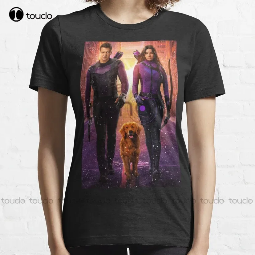 Kate Bishop | New 2021 2022 Classic T-Shirt Anime Shirts For Women Custom Aldult Teen Unisex Digital Printing Tee Shirt Xs-5Xl