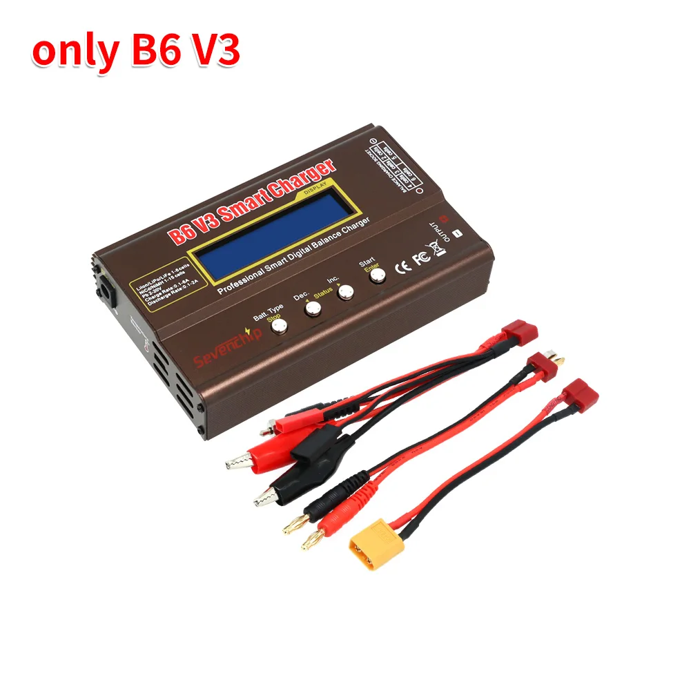 iMAX B6 V3 80W 6A Batterijlader LiHv Lipo NiMh Li-ion Ni-Cd Digitale RC Oplader Lipro Balanslader Ontlader 12V 5A Adapter