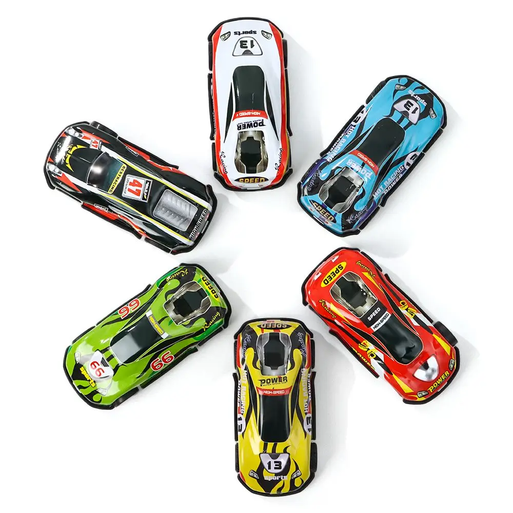 Alloy Boys Girls Gifts Cartoon Kids Toys Racing Car Model Friction Car Toy Vehicles Mini Car Models