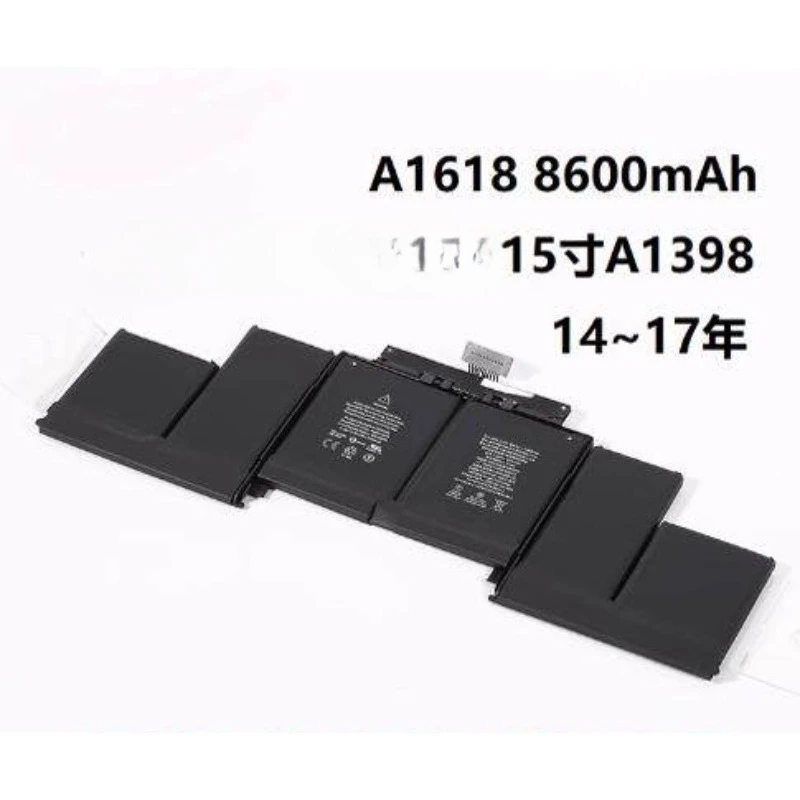 

Новая батарея для ноутбука A1494 A1618 для 15-дюймовых моделей 14-17 годов выпуска A1398