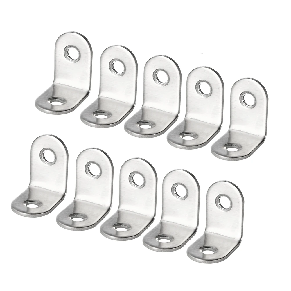 

30 Pcs Code Shelf Holders Rack Brackets Corner Brace Angle Thicken L Type Heavy Duty Steel Wall Mount Storage