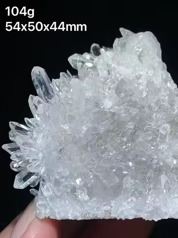 100% natural Lemlia crystal, clean quartz, raw stone, cluster flower mineral specimen from Guangxi