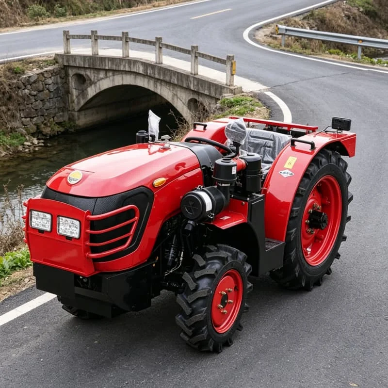 

Customized 4WD Mini Ploughing Machine, Wheeled Rotary Four-Wheel Tractor,Special Machinery for High-Horsepower Deep Tillage