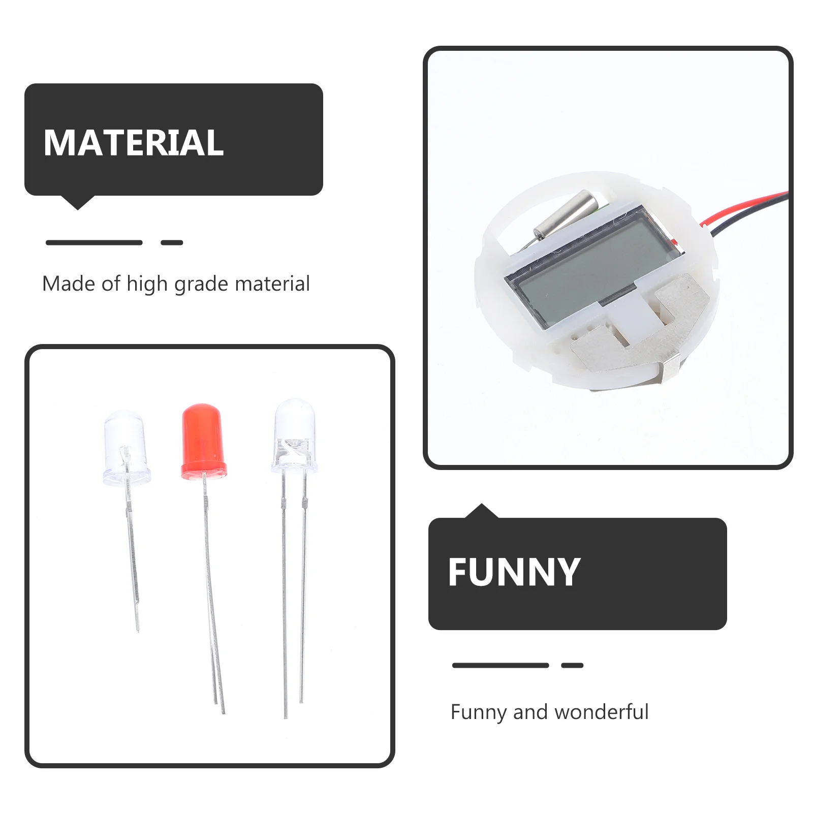 Fruit Power Generation Experiment Science Material Device Potato Clock Project Kit Metal Toys Principle of