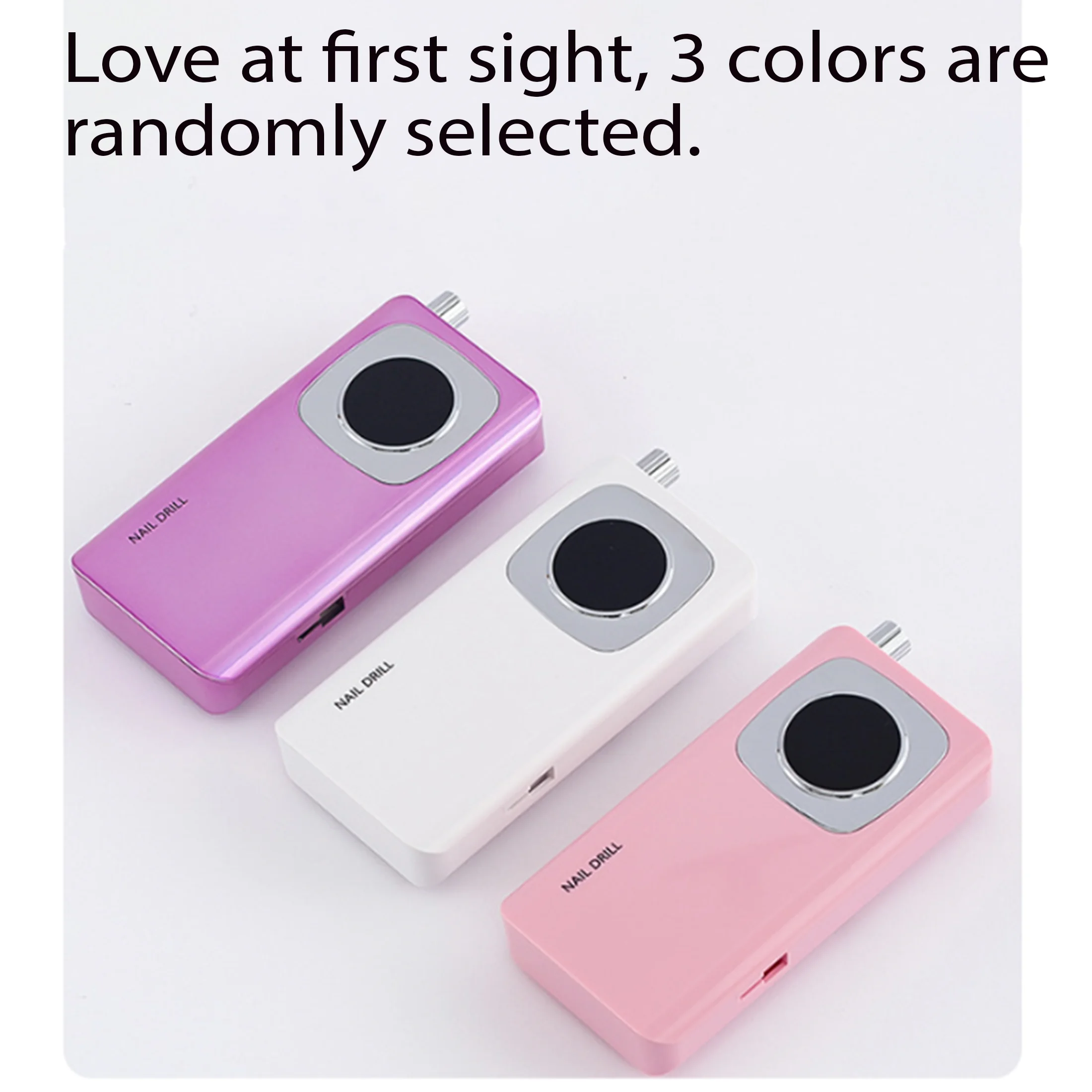 Smerigliatrice elettrica per ricarica delle unghie, strumento per la rimozione delle unghie, smerigliatrice per lucidatura, smerigliatrice per manicure, lavori per tagliare.