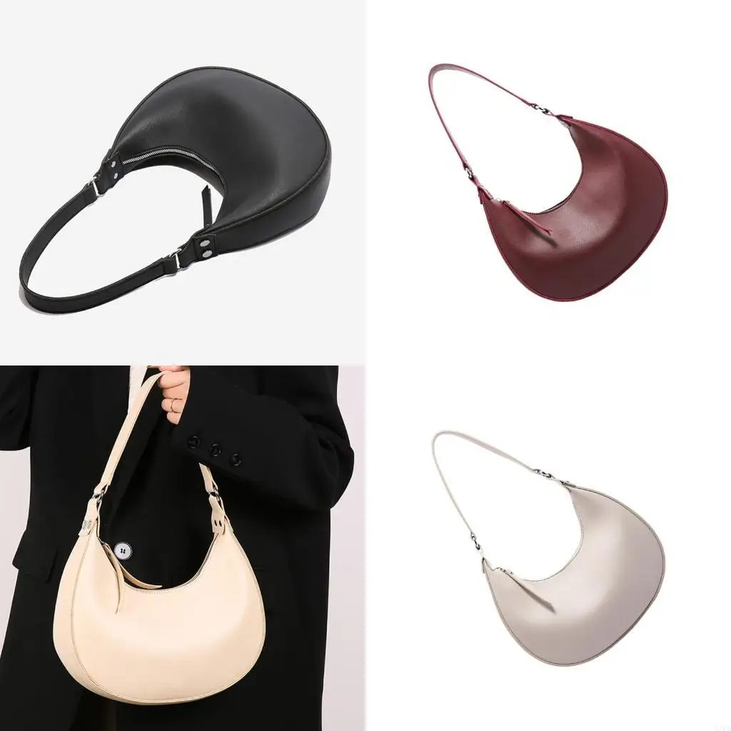 

Women Shoulder Bag Color Armpit Bag Trendy Handbag All-matching Underarm Purse Ladies Commuting Bag